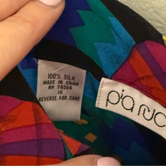 NWT Dead-stock Pia Rucci Silk Pencil Skirt Size 1X - Picture 3 of 7